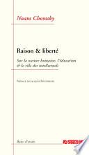 Raison et liberté