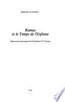 Ramuz et le temps de l'enfance