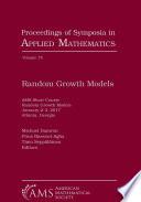 Random Growth Models