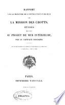 Rapport à M. le ministre de l'instruction publique sur la mission des chotts