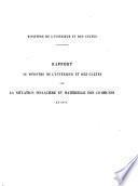 Rapport adressé au Ministre de l'Intérieur et et des cultes sur la situation financiere et materielle des communes en 1877