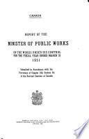 Rapport Annuel - Canada. Travaux Publics Canada