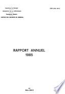 Rapport annuel - Direction des archives du Senegal