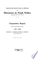 Rapport Annuel