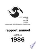 Rapport annuel - ONSS.