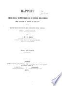 Rapport au Conseil de la Société Française de Secours au blessés des Armées de terre et de mer sur le service médico-chirurgical des ambulances et des hopitaaux pendant la guerre de 1870-1871