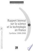 Rapport biennal sur la science et la technologie en France