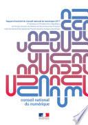 Rapport d'activité du Conseil national du numérique 2017