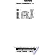 Rapport d'activite
