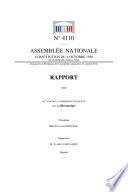Rapport d'enquête de la commission d'enquête sur la fibromyalgie