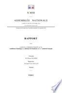 Rapport d'enquête sur les conditions d'abattage des animaux de boucherie dans les abattoirs français