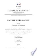 Rapport d'information sur l'Arctique et l'Antarctique