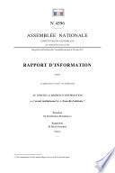 Rapport d'information sur l'avenir institutionnel de la Nouvelle-Calédonie