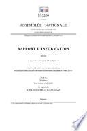 Rapport d'information sur la Libye
