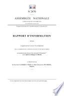 Rapport d'information sur la prise en charge des blessés