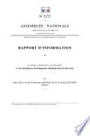 Rapport d'information sur les conséquences du changement climatique dans les outre-mer