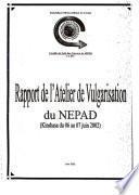Rapport de l'Atelier de vulgarisation du NEPAD