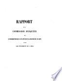 Rapport de la commission d'enquête sur l'insurrection qui a éclaté dans la journée du 23 Juin et sur les évènements du 15 Mai