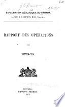 ... Rapport des opérations ...