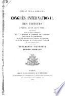 Rapport [du] congrès
