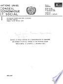 Rapport du cycle d'etudes sur l'administration du personnel aux niveaux du pouvoir central et des pouvoirs locaux (Addis-abéba, 22 novembre -3 décembre 1965)