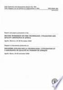 Rapport Et Documents Présentés Au Deuxième Atelier Sur la Technologie, L'utilization Et L'assurance de Qualité Du Poisson en Afrique