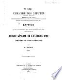 Rapport fait au nom de la Commission du budget chargée d'examiner le projet de loi portant fixation du budget général de l'exercice 1892 (Ministère des affaires étrangèrea)