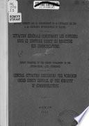 Rapport presenté par le gouvernement de la République chinoise à la Conférence internationale du travail