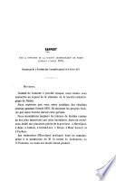 Rapport sur la situation de la Société