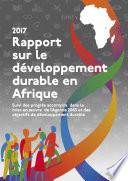 Rapport sur le développement durable en Afrique
