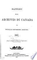 Rapport sur les Archives du Canada