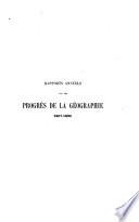 Rapports annuels sur les progrès de la géographie
