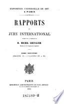 Rapports du jury international