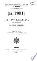 Rapports du Jury international