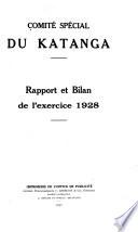 Rapports et bilans de l'exercise