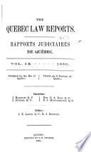Rapports Judiciaires de Québec