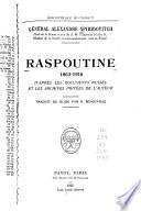 Raspoutine, 1863-1916