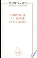 Rationalité et liberté en économie