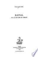 Raynal ou le devoir de vérité