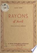 Rayons d'avril