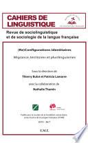 (Re)Configurations identitaires