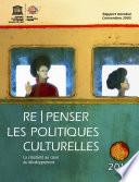 Re|penser les politiques culturelles: la créativité au coeur du développement