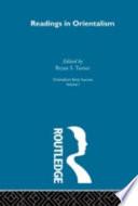 Readings in Orientalism