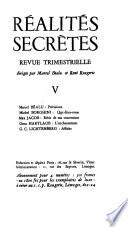 Réalités secrètes