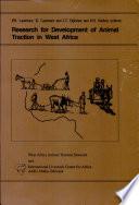 Recherche Pour Le Développement de la Traction Animale en Afrique de L'Ouest