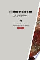 Recherche sociale, 6e édition