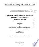 Recherches archéologiques franco-tunisiennes à Bulla Regia