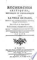 Recherches critiques
