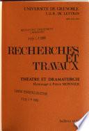Recherches et travaux