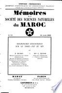Recherches géologiques sur le nord-est du Rif